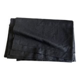 Nappe en toile de lin noire Le Bon Marché