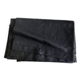 Nappe en toile de lin noire Le Bon Marché
