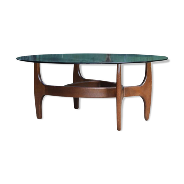 Adrian Pearsall walnut coffee table