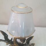Art deco lamp with birds