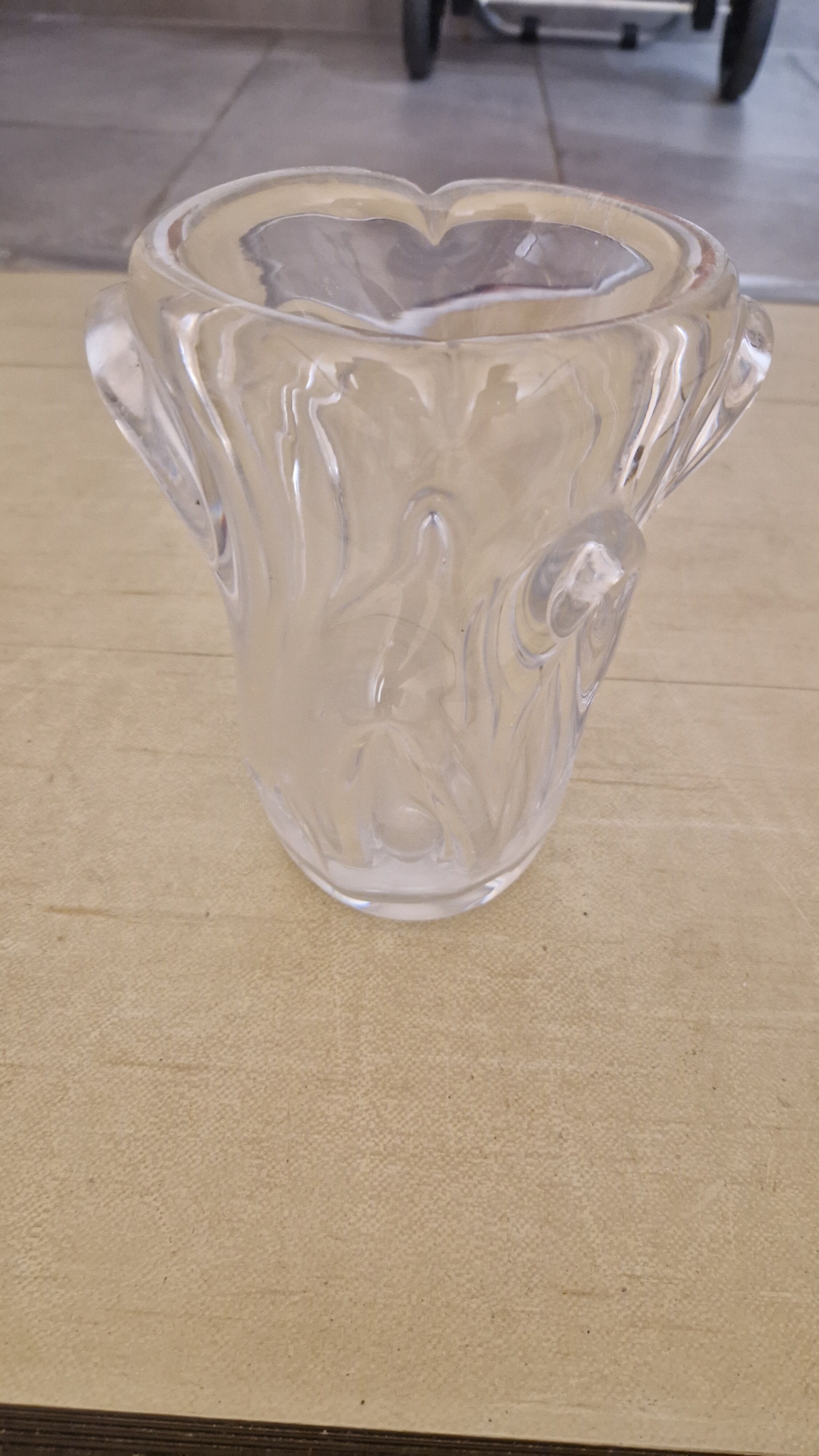 Crystal vase