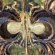 60s ceramic wall owl