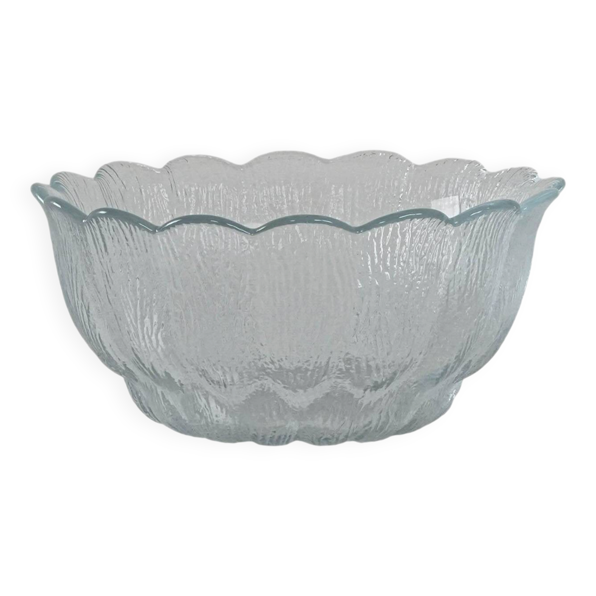 Glass bowl, Danish design, 1970s, manufacturer: Holmegaard