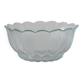 Glass bowl, Danish design, 1970s, manufacturer: Holmegaard