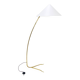 Lampe sur pied en laiton Sumatra Milieu du Siècle Rupert Nikoll, Vienne, Autriche, années 1950
