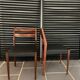 6 vintage mismatched Scandinavian teak chairs