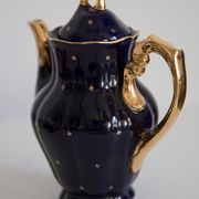 Painted porcelain tea and coffee service, mid-20th century, Poland, 1960.