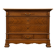 Louis XVI style walnut commode – Marble top – Chevron front