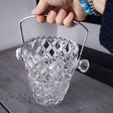 Vintage crystal ice bucket