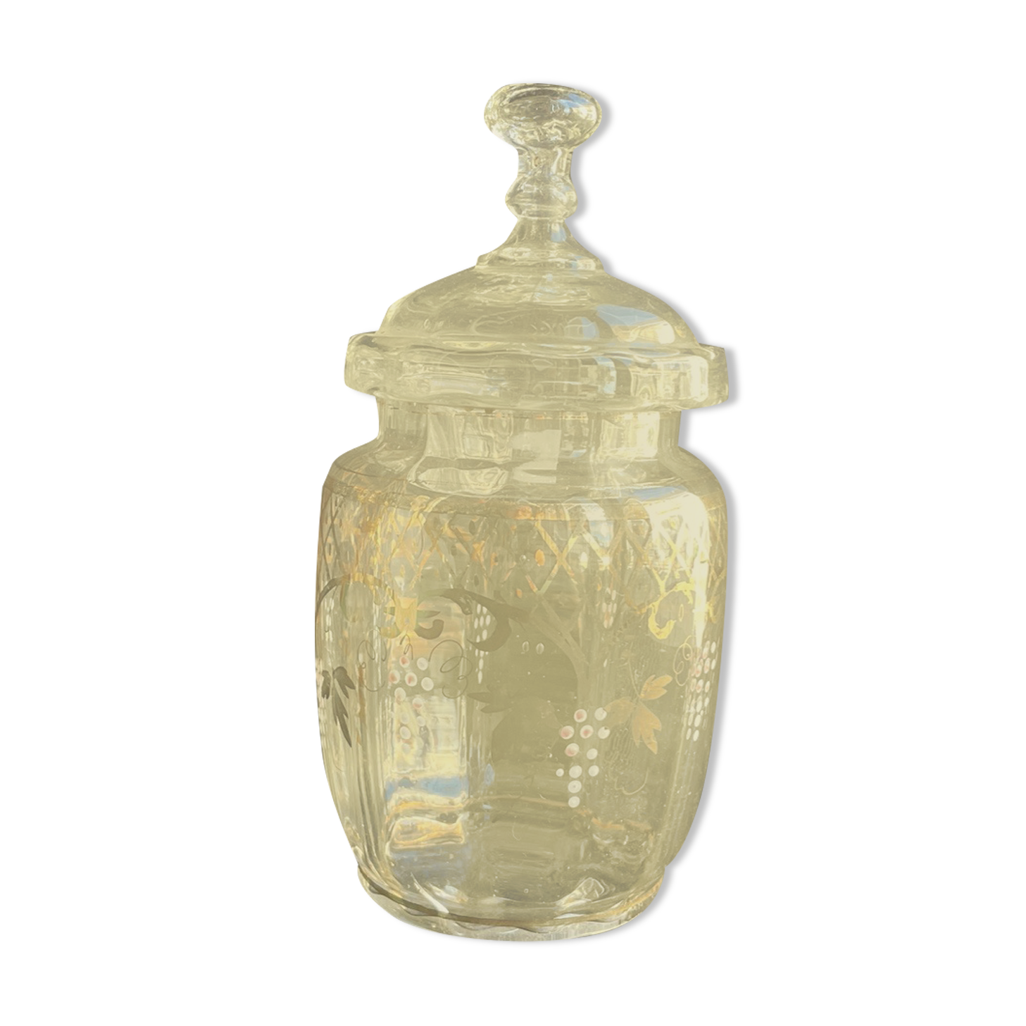 Covered pot called biscuitier