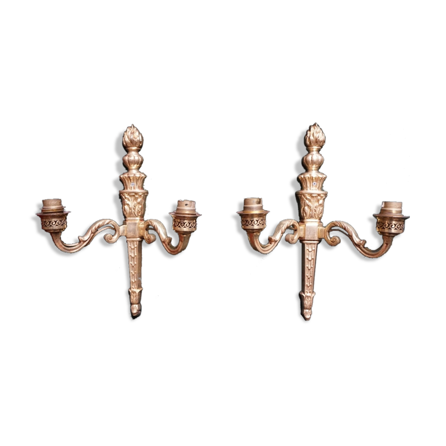 Pair of wall lamps