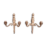 Pair of wall lamps