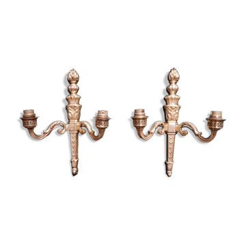 Pair of wall lamps