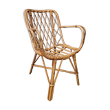 Rattan armchair