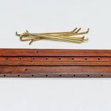 Danish Shelving System Bookcase in Teak & Brass, 1960's
