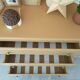Vintage chest of drawers in Moka colour