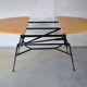 Table basse relevable Smorrebrod 1960 en Teck
