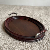 Mahogany wood tray