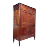 Secretary in mahogany from the louis xvi xviii century