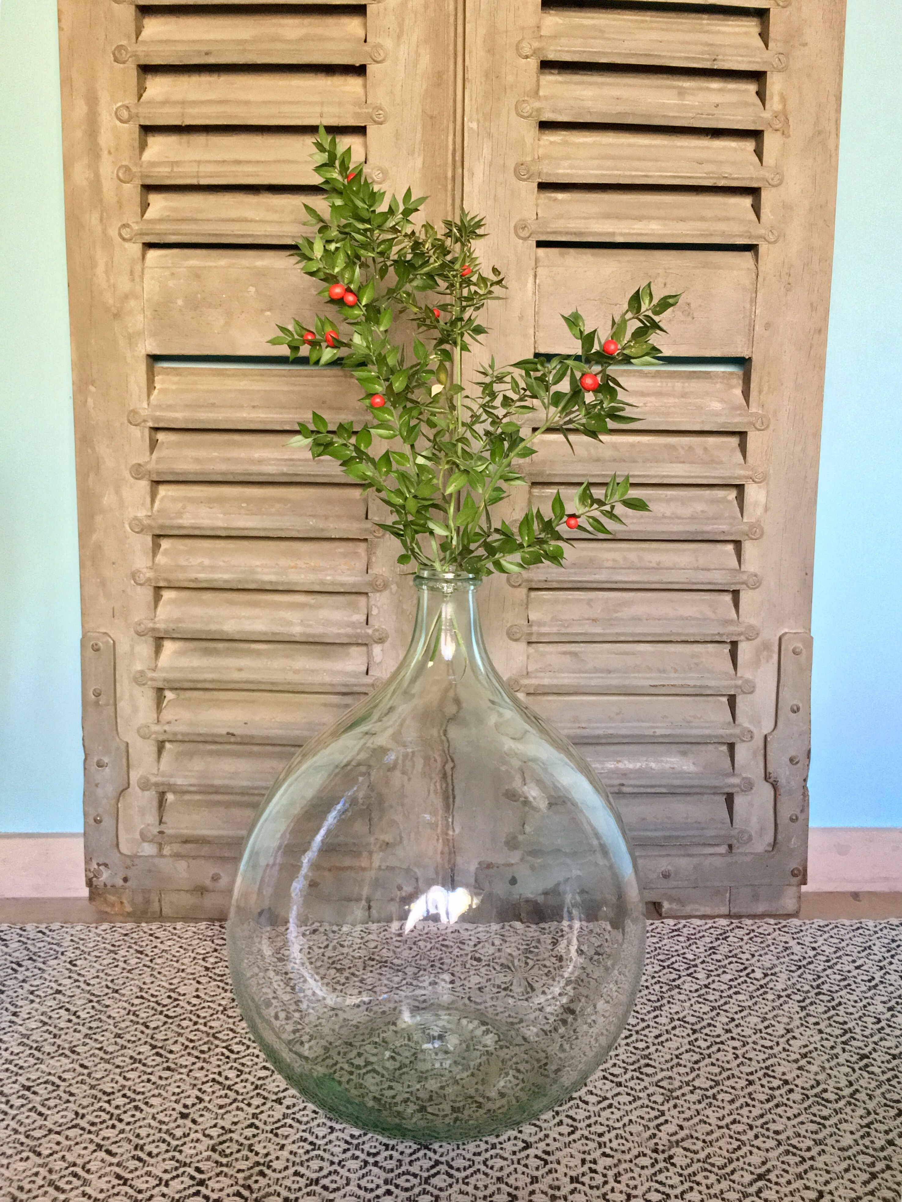 Old 25 litres demijohn