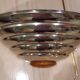 Chrome Art Deco sconce