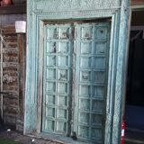 Porte indienne du XIX ème
