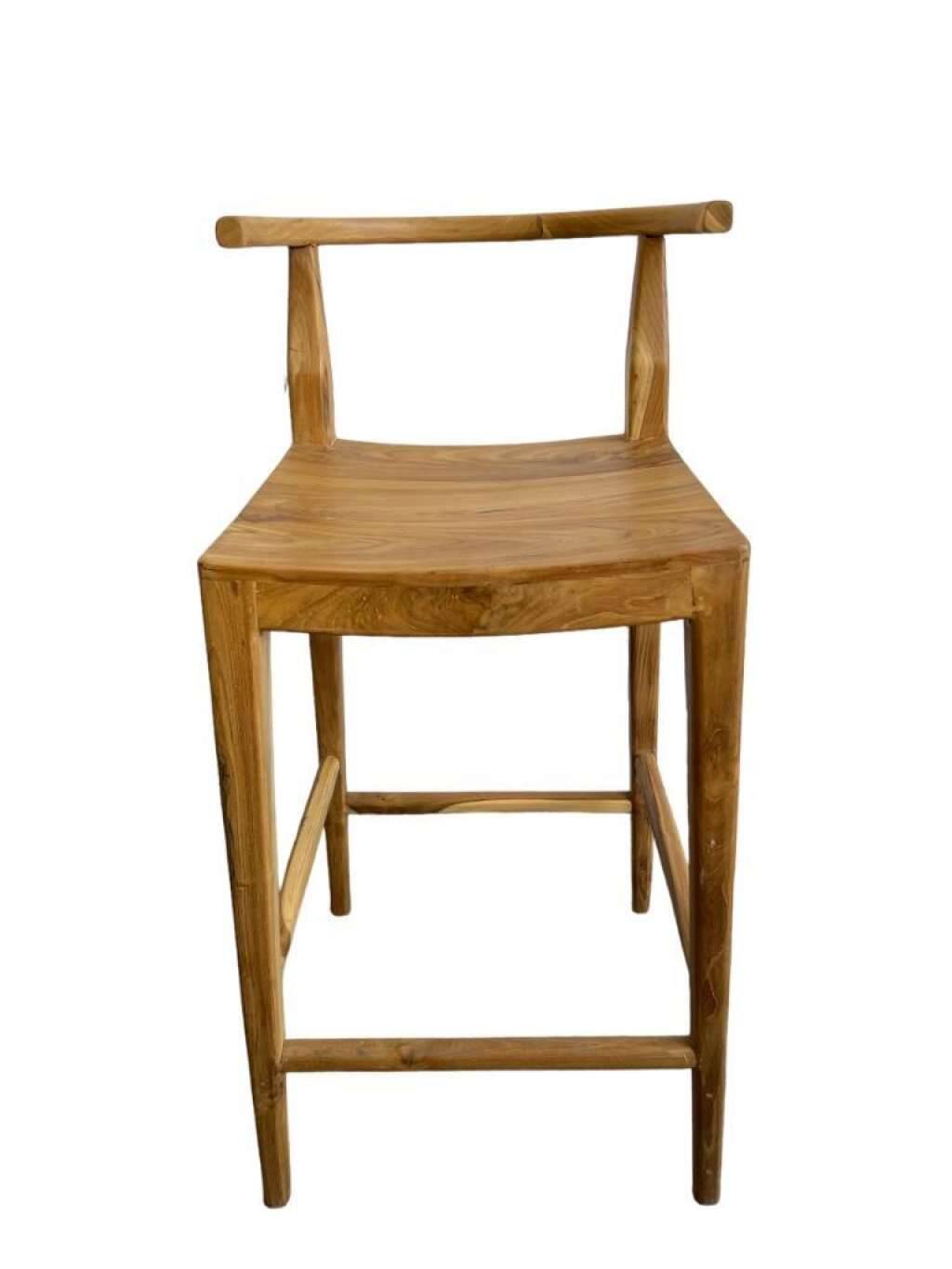 Tabouret de cuisine / tabouret de bar en bois wabisabi rétro (plusieurs)