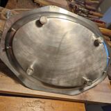 Silver metal aperitif server