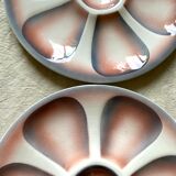 Digoin oyster plates from the 60s