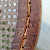 Pair of chairs Thonet n.  14 from 1861-1865, marked with a 1A label and a sun print