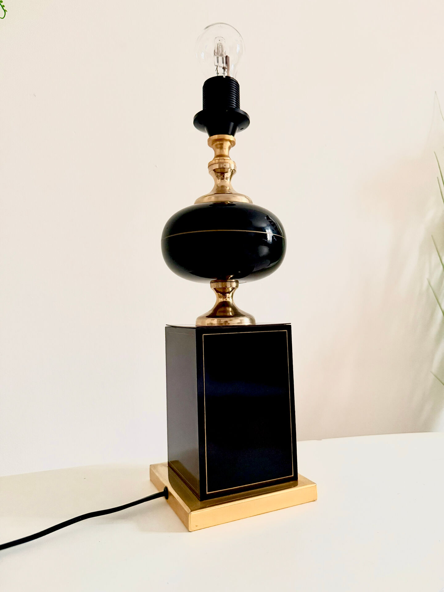 Vintage Lamp Le Dauphin Model Jefferson / Hollywood Regency Style