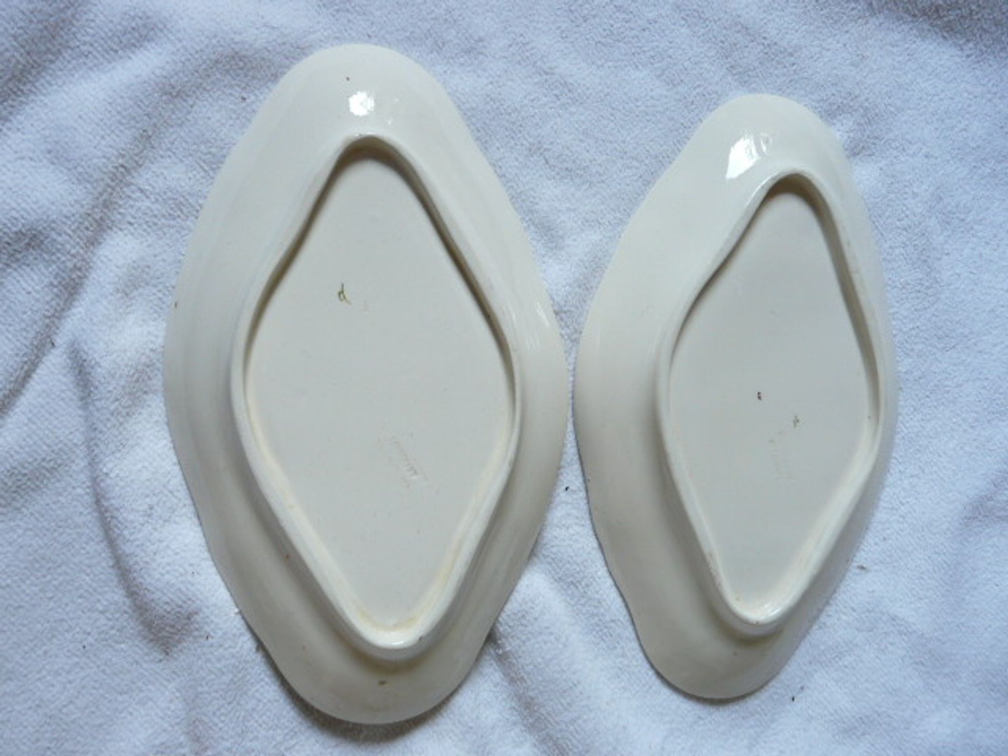 2 raviers beurriers terre de fer manufacture Lonchamp