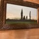 Landscape oil painting - French artist