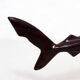 Wooden hammerhead shark 1970