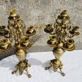 Candélabres en bronzes
