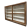 Large antique display cabinet