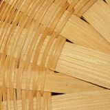 Lot 3 baskets gigogne in vintage rattan 70s/80s