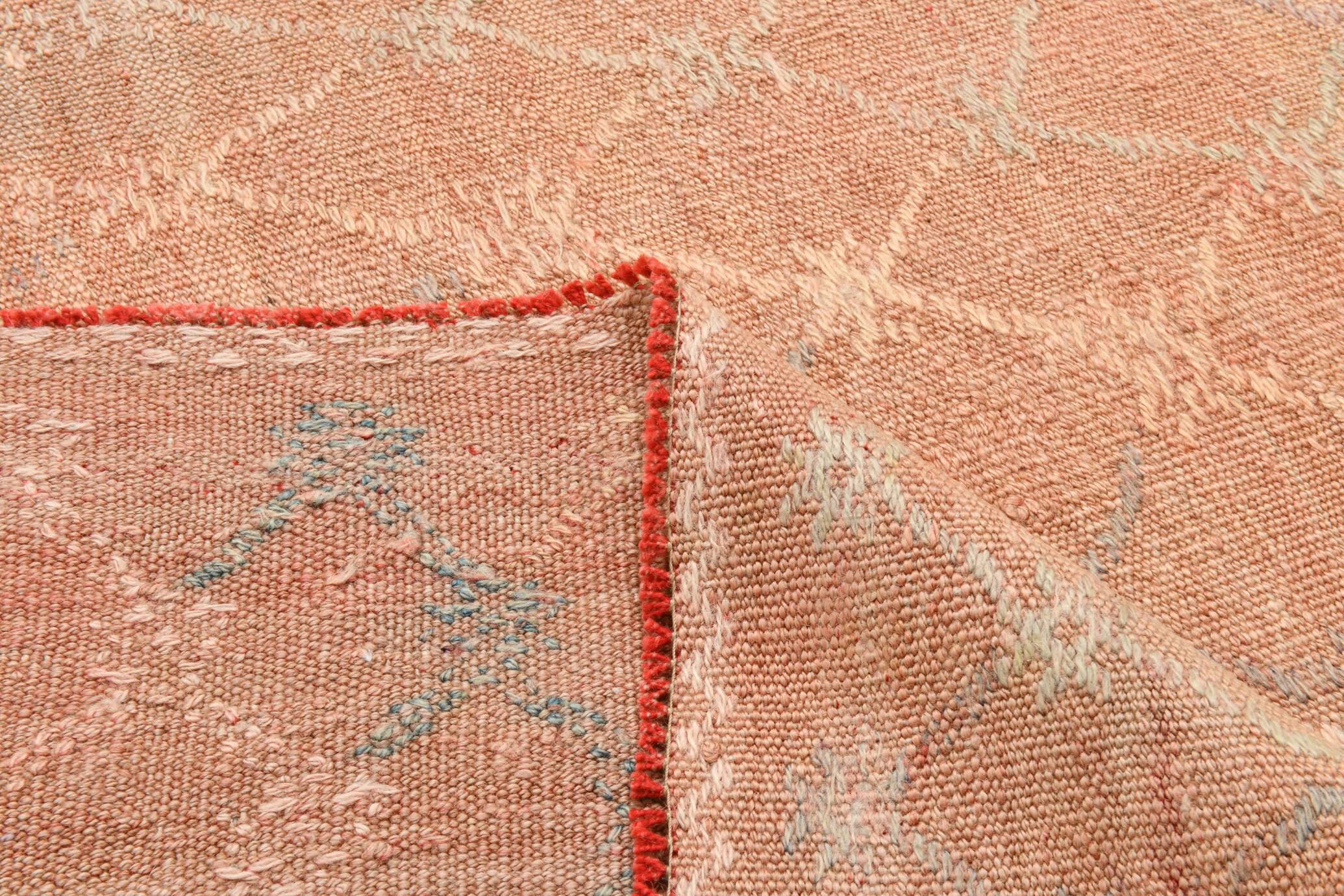 5x8 Turkish Kilim Rug, 154x254Cm