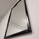 Vintage 1970s Wall Mirror with Black Wooden Frame