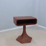 Luigi Massoni revolving side table / console Italy 1960s