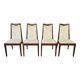 4 chaises G-Plan vintage 1960