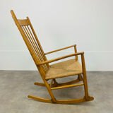 Rocking chair Hans Wegner J16 Scandinavian