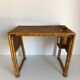 Bureau enfant en rotin avec son fauteuil
