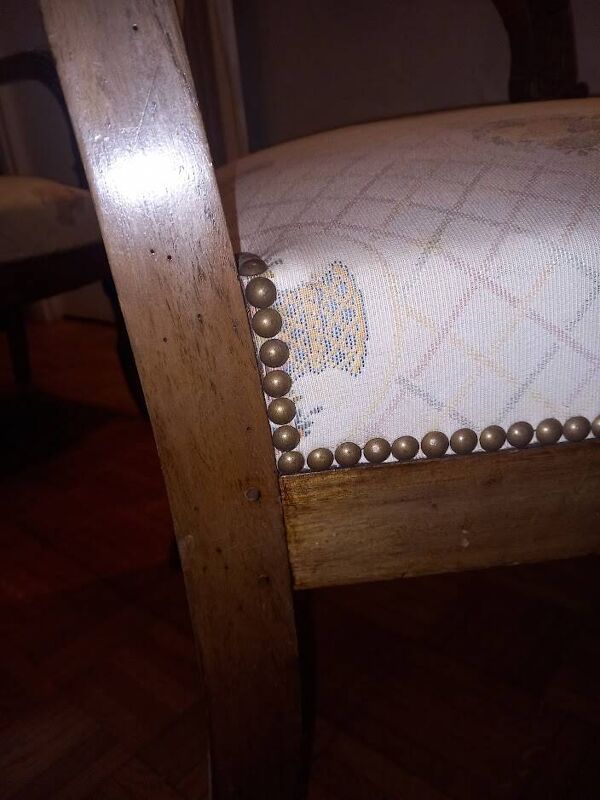 Paire de Fauteuil Empire