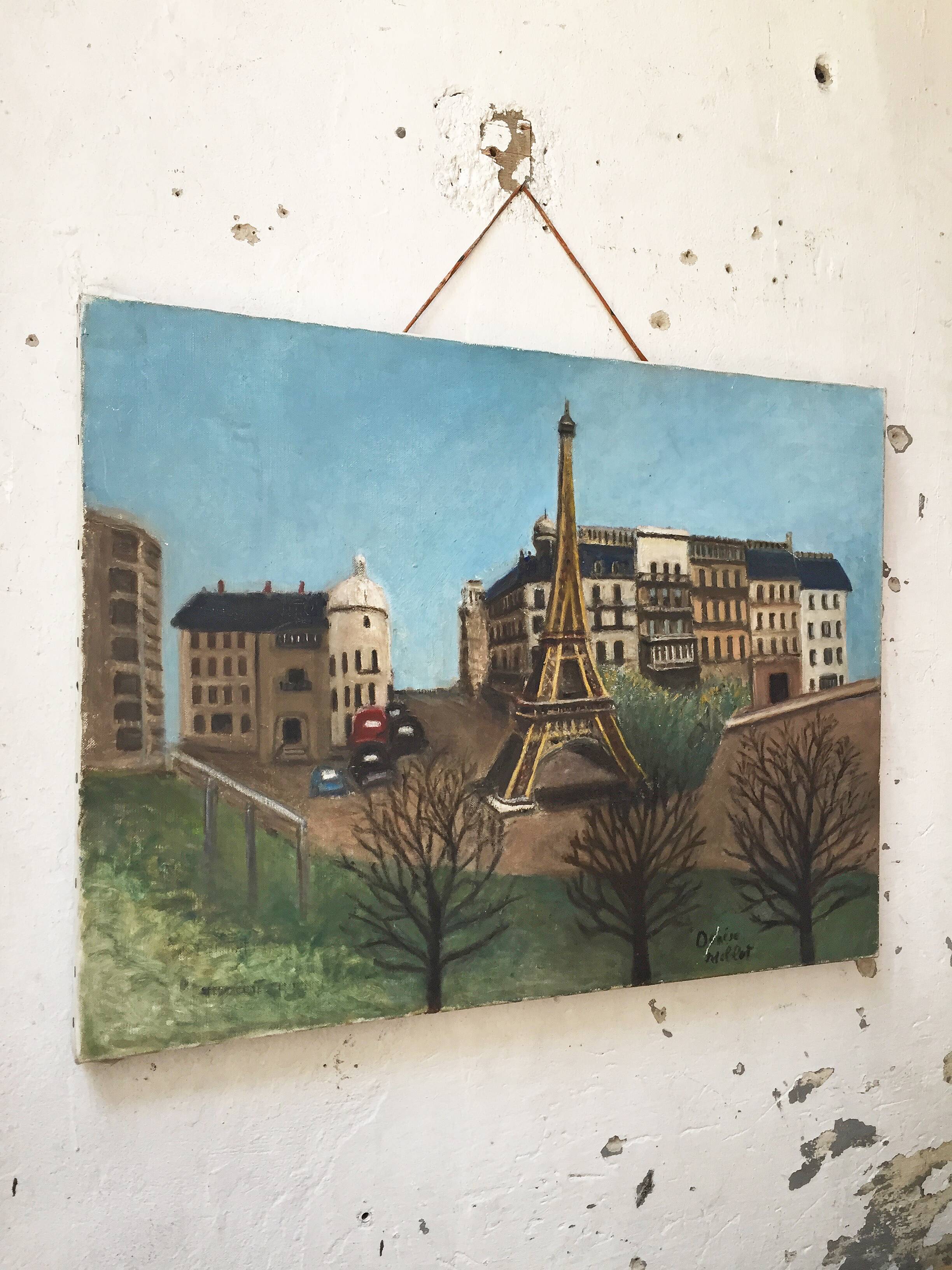 Oil web "Eiffel Tower"