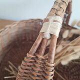 Vintage wicker basket