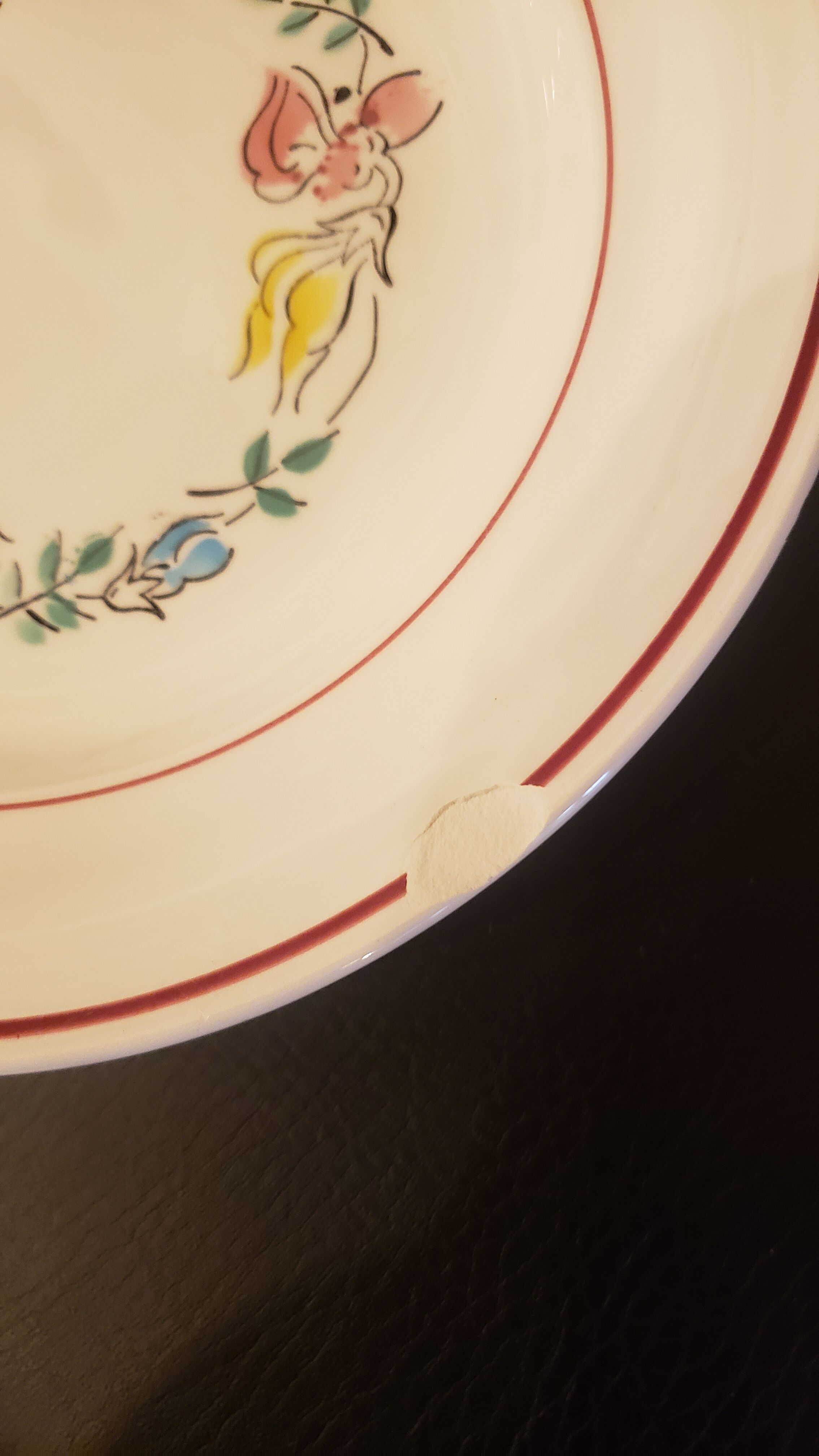 Table service Céranord scent weight 37 pieces