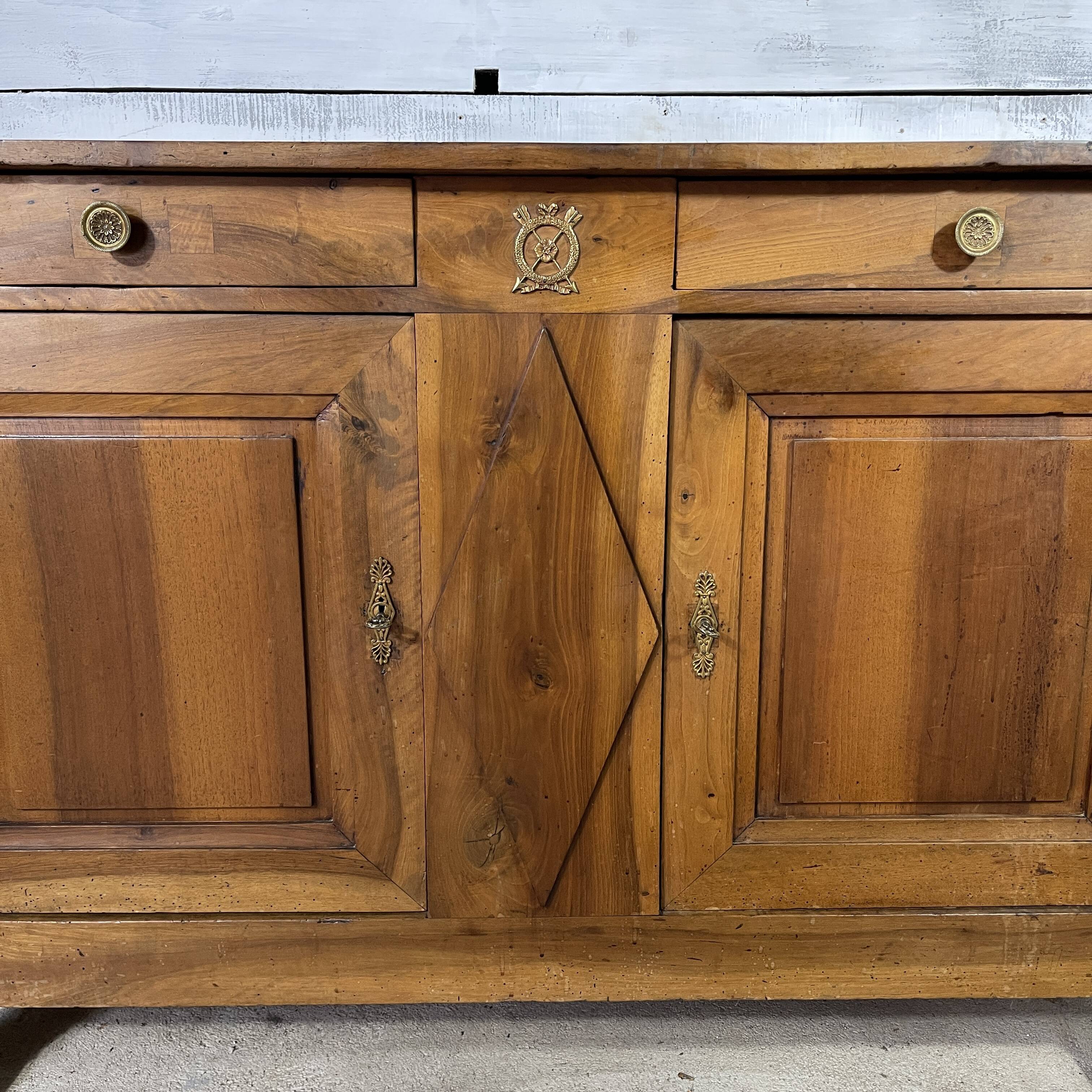 Old walnut buffet