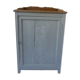 Art Deco confectioner's furniture patinated grey