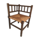 Fauteuil d'angle ancien vintage